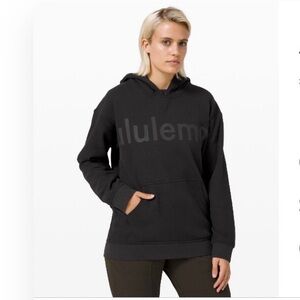 Lululemon All Yours Hoodie Black size 8
